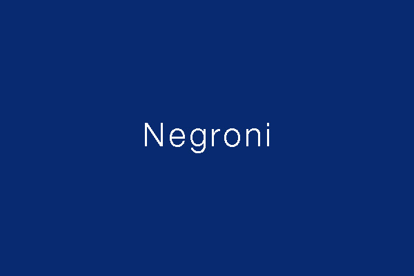 negroni